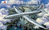 Сборная модель Экспериментальный пассажирский самолёт Bristol Brabazon I/Бристоль Брабазон