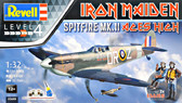 Сборная модель Подарочный набор с истребителем Spitfire Mk.II Aces High Iron Maiden