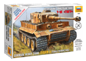 Сборная модель Немецкий тяжелый танк T-VI ТИГР / Pz.Kpfw.VI Tiger German heavy tank ( 11 см )
